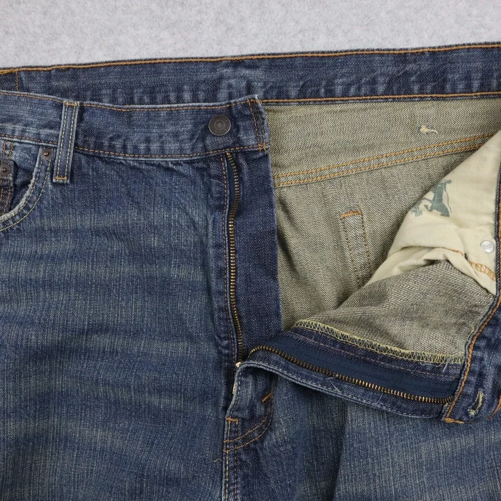 Levi's 559 Jeans Mens 46x27 Relaxed Straight Fit 5-Pocket Cotton Denim Blue‎